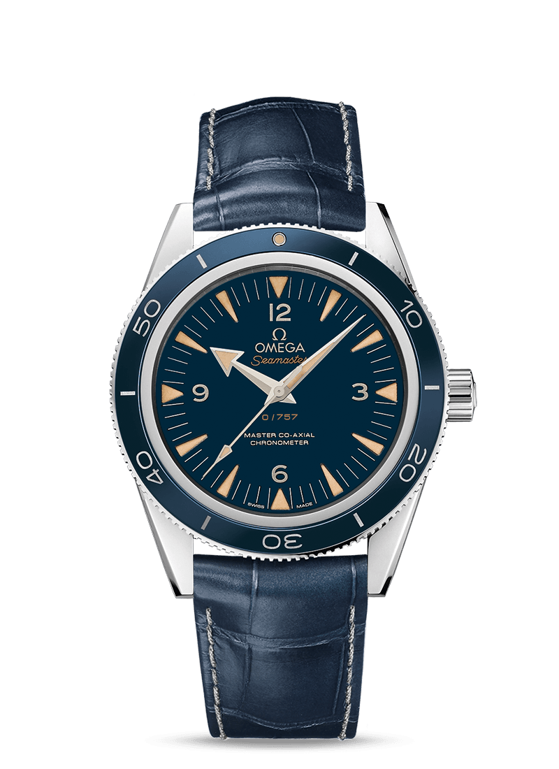 Omega Seamaster 300 Master Co-Axial Platinum / Strap (233.93.41.21.03.001) Omega Seamaster 300 Master Co-Axial Platinum / Strap (233.93.41.21.03.001)
