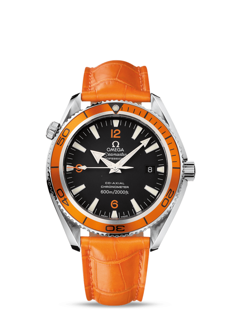 Omega Seamaster Planet Ocean 600M Co-Axial 42mm Orange / Alligator (2909.50.38) Omega Seamaster Planet Ocean 600M Co-Axial 42mm Orange / Alligator (2909.50.38)