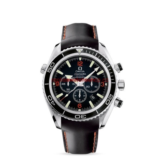 Omega Seamaster Planet Ocean 600M Co-Axial Chrono Orange Numerals / Rubber (2910.51.82)