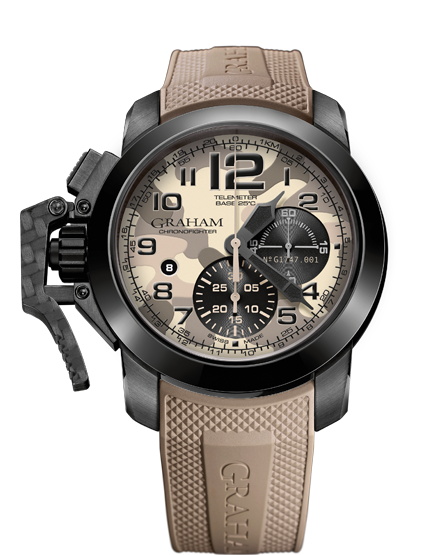Graham Chronofighter Oversize Black Arrow (2CCAU.E03A)