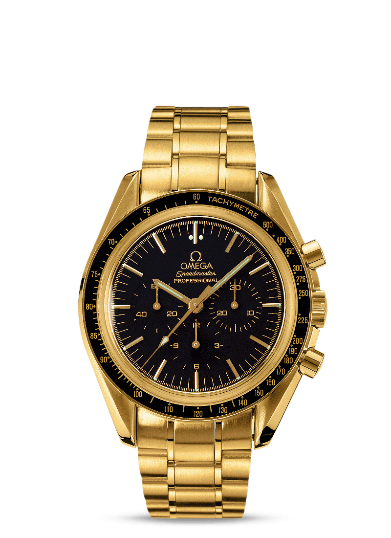 Omega Speedmaster Professional Moonwatch Yellow Gold / Bracelet (3195.50.00) Omega Speedmaster Professional Moonwatch Yellow Gold / Bracelet (3195.50.00)