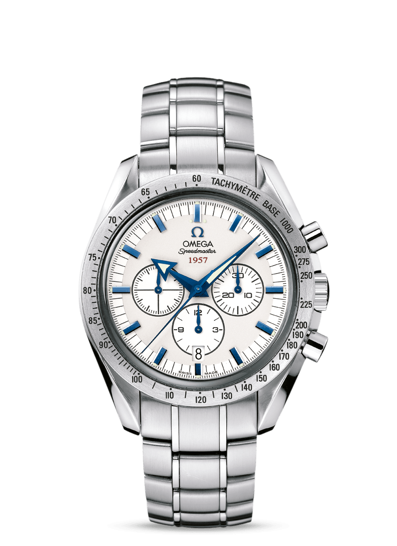 Omega Speedmaster Broad Arrow 1957 Silver / Bracelet (321.10.42.50.02.001) Omega Speedmaster Broad Arrow 1957 Silver / Bracelet (321.10.42.50.02.001)