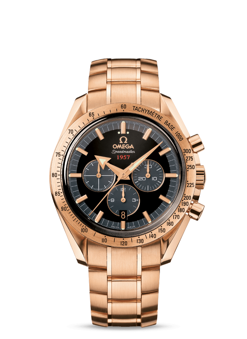 Omega Speedmaster Broad Arrow 1957 Red Gold / Bracelet (321.50.42.50.01.001) Omega Speedmaster Broad Arrow 1957 Red Gold / Bracelet (321.50.42.50.01.001)