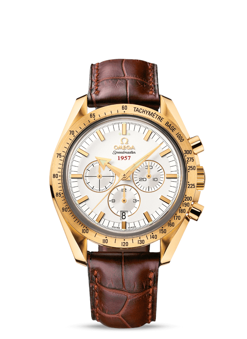 Omega Speedmaster Broad Arrow 1957 Yellow Gold (321.53.42.50.02.001) Omega Speedmaster Broad Arrow 1957 Yellow Gold (321.53.42.50.02.001)