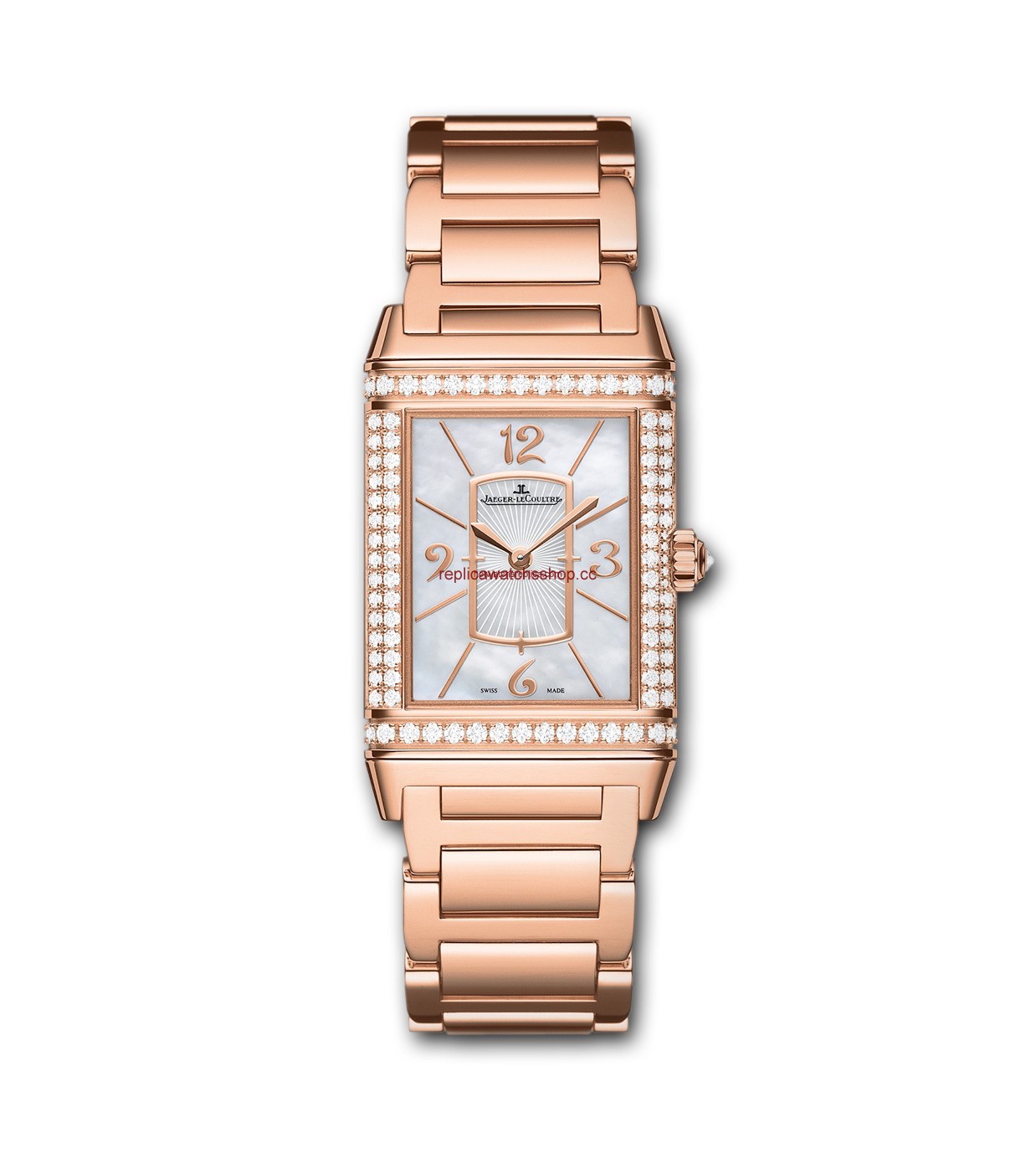Jaeger-LeCoultre Grande Reverso Lady Ultra Thin Pink Gold Mother of Pearl Bracelet (3212102) Jaeger-LeCoultre Grande Reverso Lady Ultra Thin Pink Gold Mother of Pearl Bracelet (3212102)