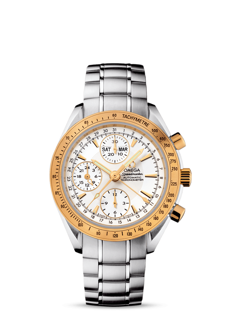 Omega Speedmaster Day-Date Yellow Gold Bezel (323.21.40.44.02.001)