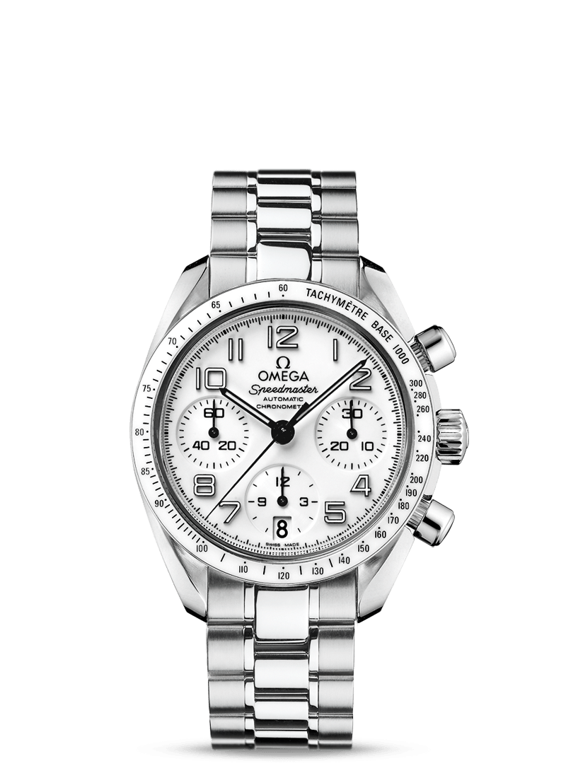 Omega Speedmaster Date White / Bracelet (324.30.38.40.04.001) Omega Speedmaster Date White / Bracelet (324.30.38.40.04.001)