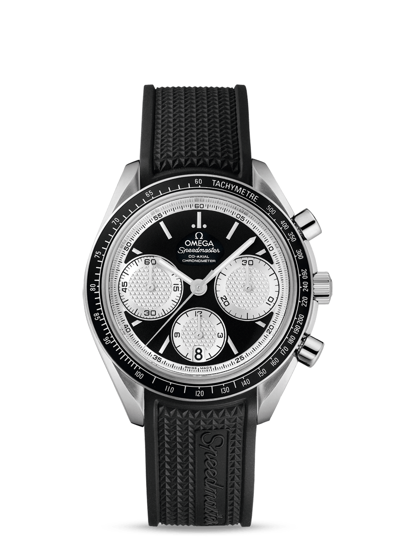 Omega Speedmaster Racing Co-Axial Chronograph Inverted Panda / Rubber (326.32.40.50.01.002)