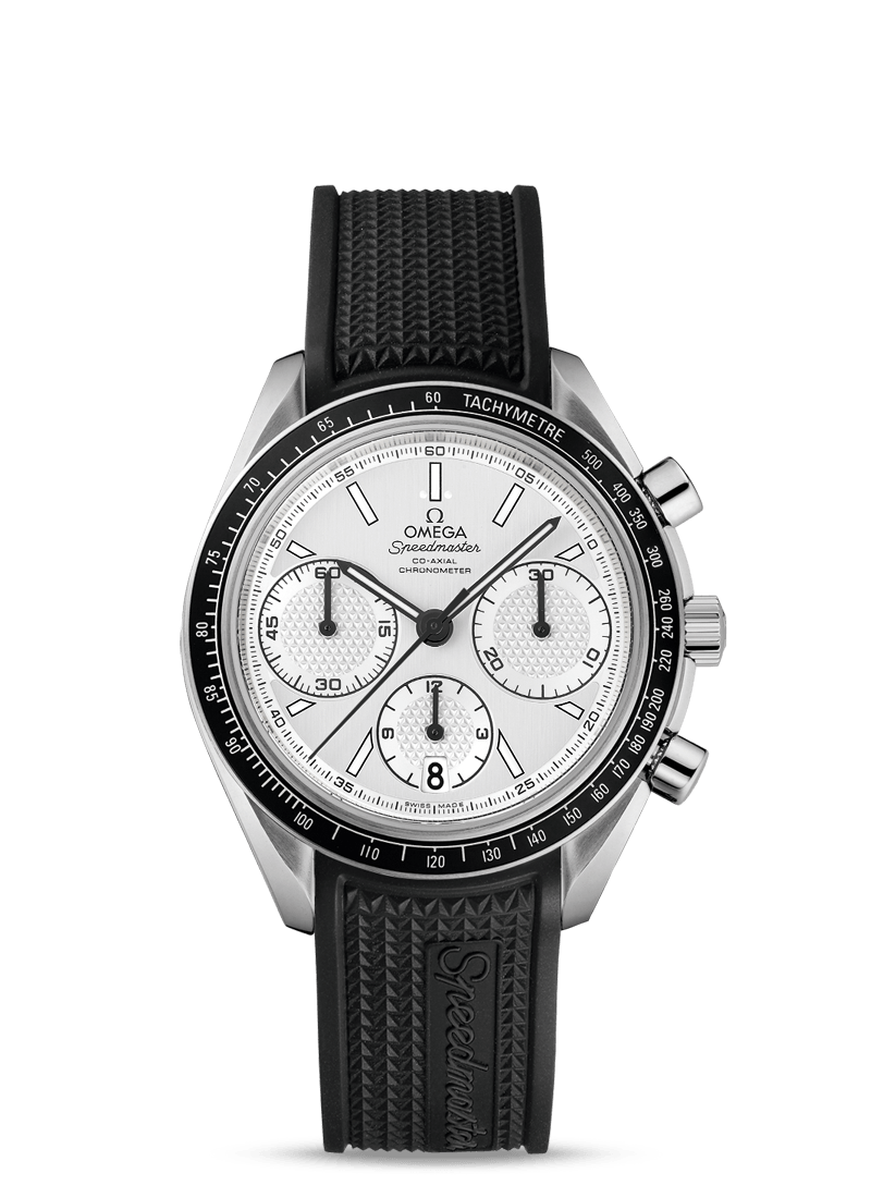 Omega Speedmaster Racing Co-Axial Chronograph Silver / Rubber (326.32.40.50.02.001) Omega Speedmaster Racing Co-Axial Chronograph Silver / Rubber (326.32.40.50.02.001)