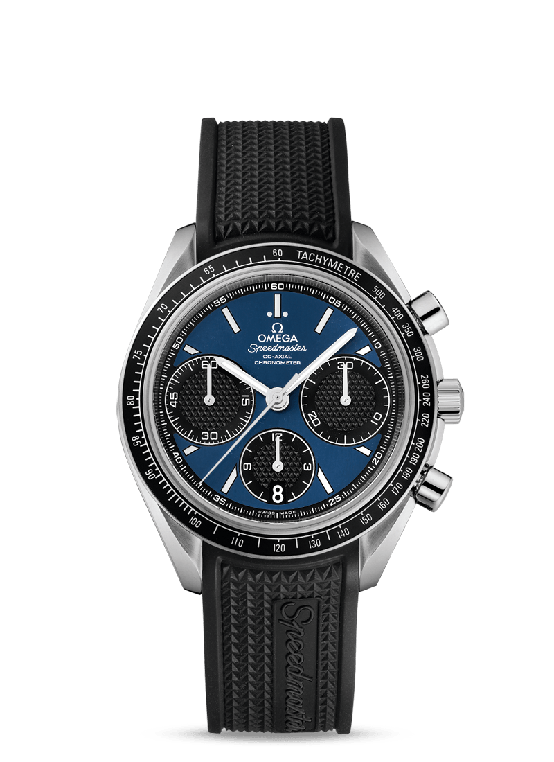 Omega Speedmaster Racing Co-Axial Chronograph Blue / Rubber (326.32.40.50.03.001) Omega Speedmaster Racing Co-Axial Chronograph Blue / Rubber (326.32.40.50.03.001)