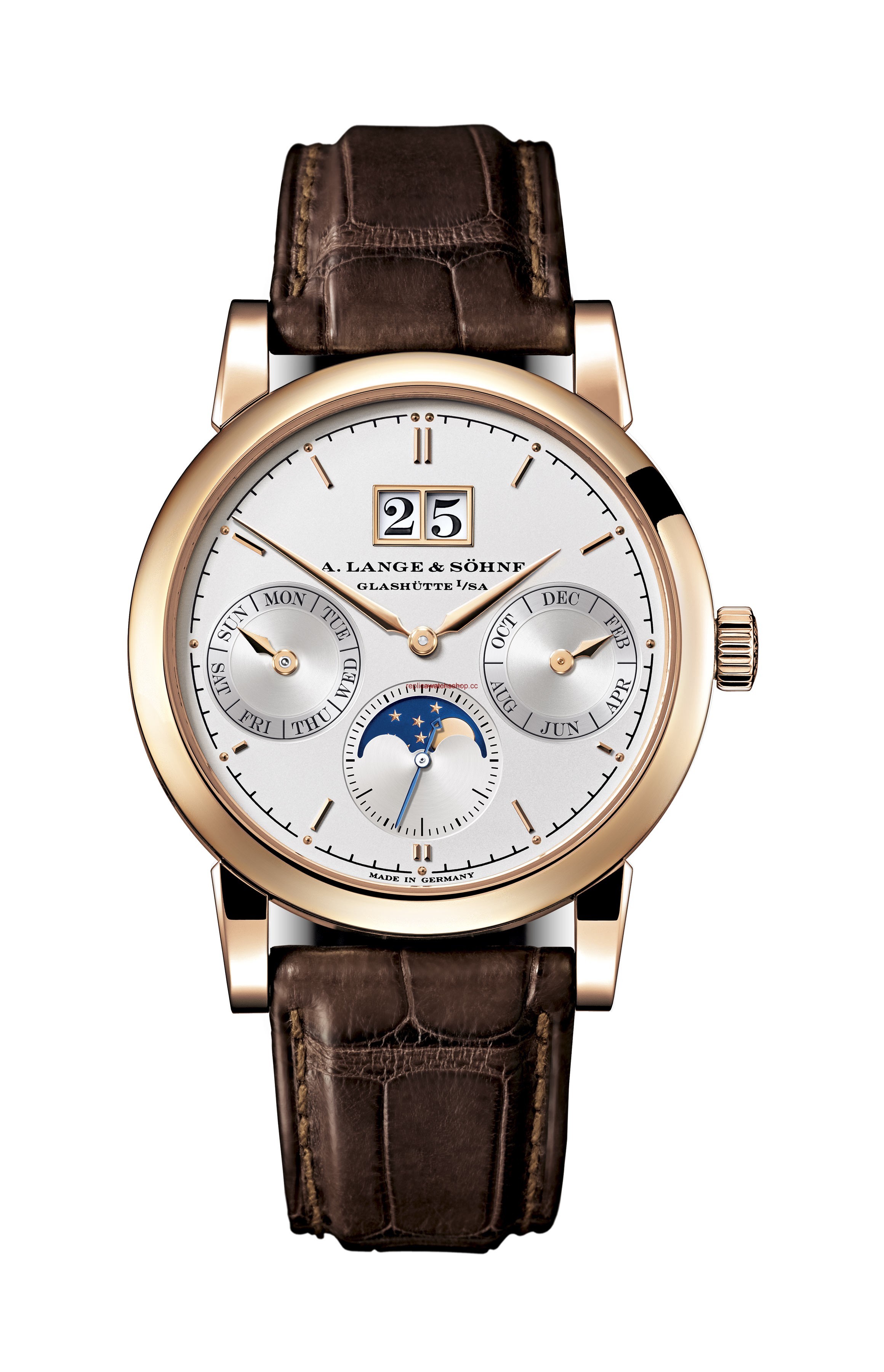 A. Lange & Sohne Saxonia Annual Calendar Pink Gold (330.032) A. Lange & Sohne Saxonia Annual Calendar Pink Gold (330.032)