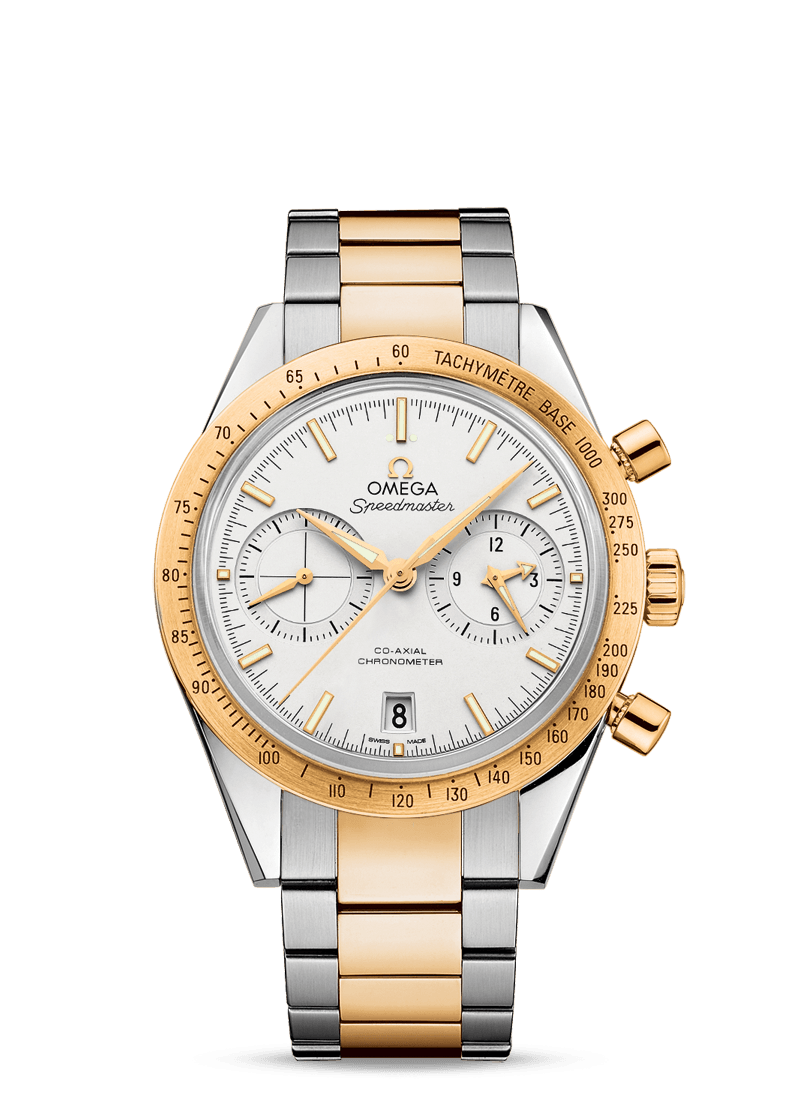 Omega Speedmaster 57 Co-Axial Two Tone Yellow Gold / Bracelet (331.20.42.51.02.001) Omega Speedmaster 57 Co-Axial Two Tone Yellow Gold / Bracelet (331.20.42.51.02.001)