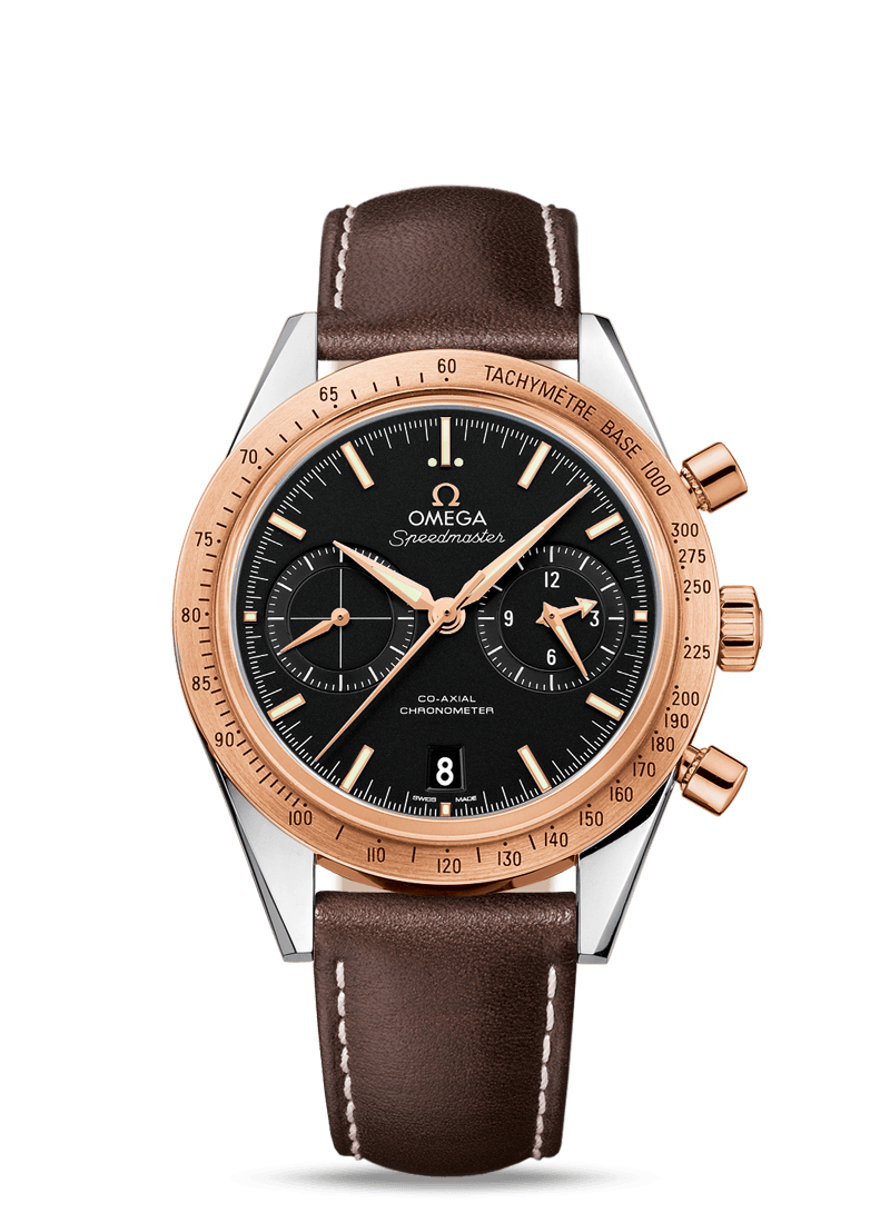 Omega Speedmaster 57 Co-Axial Two Tone Red Gold (331.22.42.51.01.001)