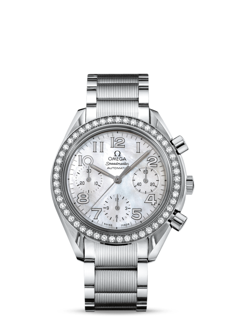 Omega Speedmaster Reduced Ladies MOP / Diamond Bezel / Bracelet (3535.70.00) Omega Speedmaster Reduced Ladies MOP / Diamond Bezel / Bracelet (3535.70.00)
