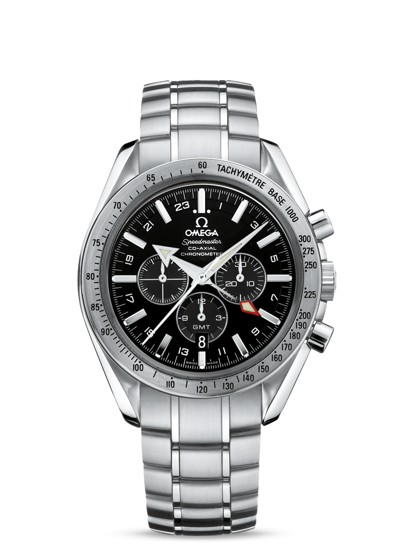 Omega Speedmaster Broad Arrow Co-Axial GMT Black / Bracelet (3581.50.00) Omega Speedmaster Broad Arrow Co-Axial GMT Black / Bracelet (3581.50.00)