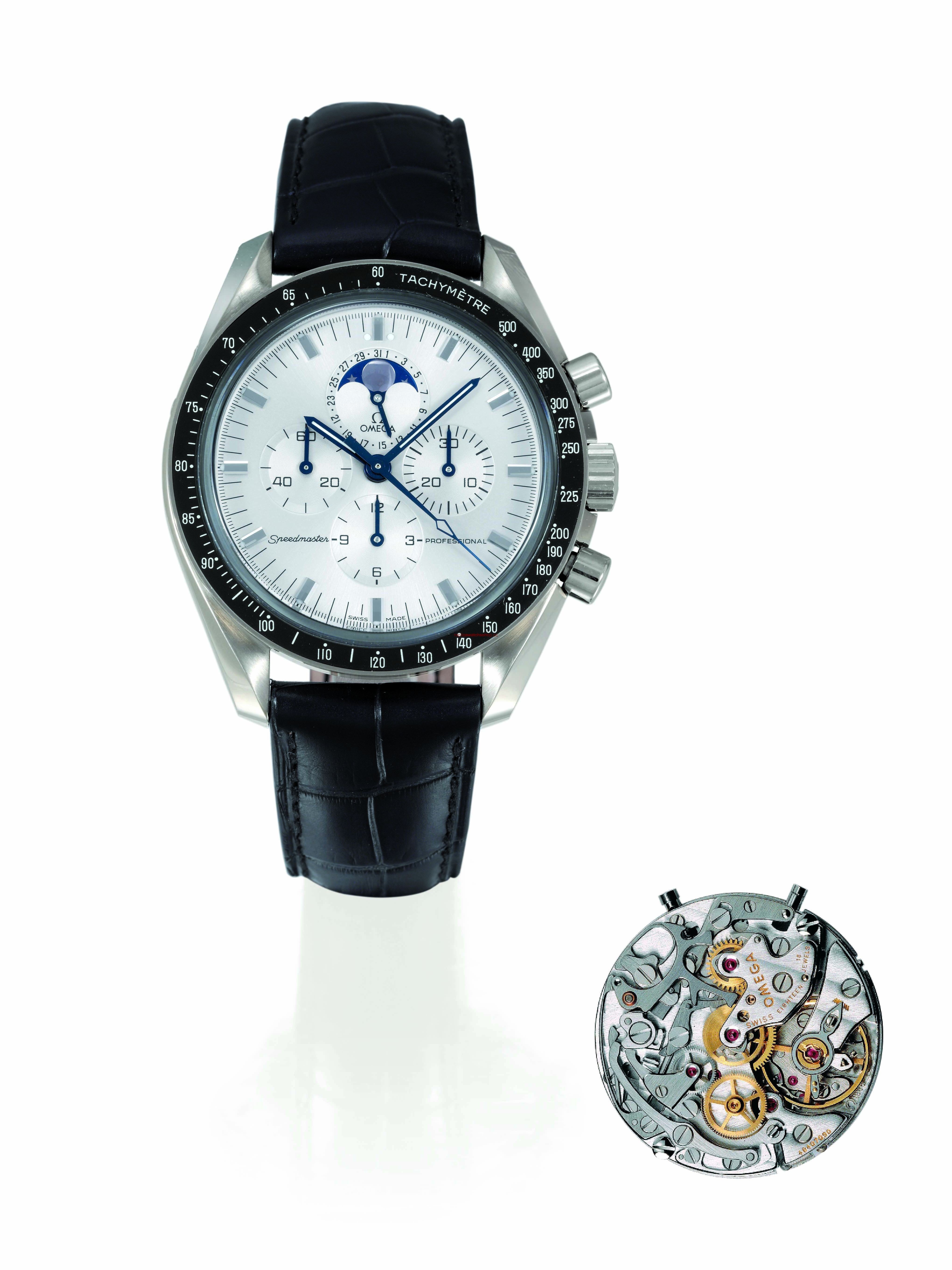 Omega Speedmaster Professional White Gold Moonphase (3689.30.31) Omega Speedmaster Professional White Gold Moonphase (3689.30.31)