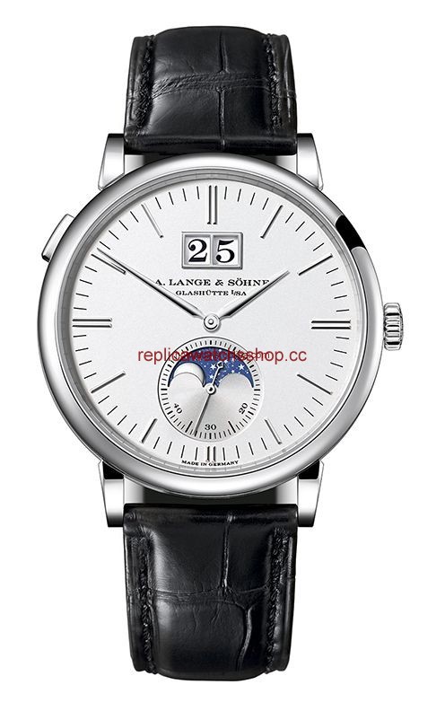 A. Lange & Sohne Saxonia Moonphase White Gold (384.026) A. Lange & Sohne Saxonia Moonphase White Gold (384.026)