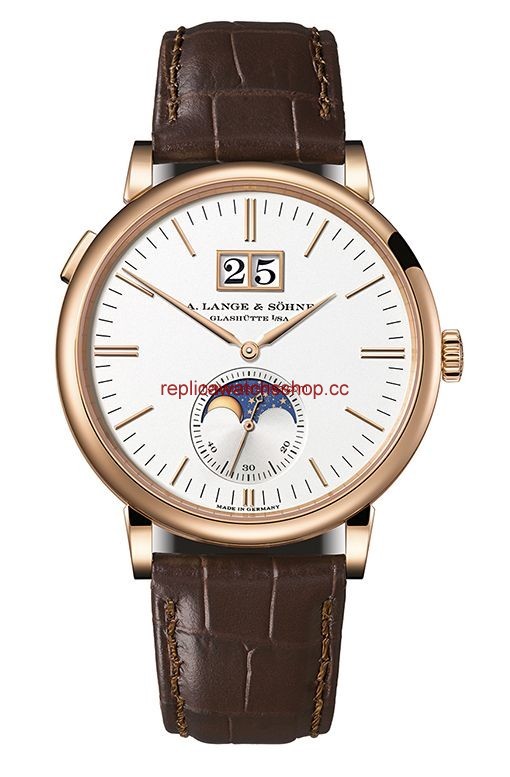 A. Lange & Sohne Saxonia Moonphase Pink Gold (384.032) A. Lange & Sohne Saxonia Moonphase Pink Gold (384.032)