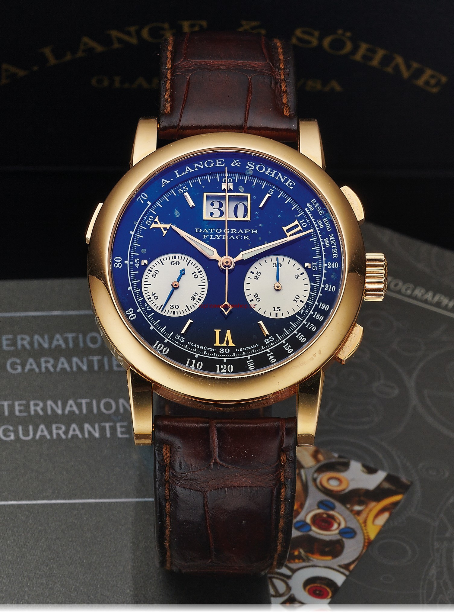 A. Lange & Sohne Datograph Rose Gold / Black (403.031 ALS) A. Lange & Sohne Datograph Rose Gold / Black (403.031 ALS)
