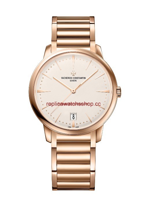 Vacheron Constantin Patrimony Contemporaine Small Bracelet Pink Gold (4100U/110R-B180)