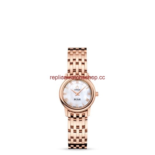 Omega Deville Prestige Quartz 22mm Red Gold / Bracelet MOP (4116.70.00) Omega Deville Prestige Quartz 22mm Red Gold / Bracelet MOP (4116.70.00)
