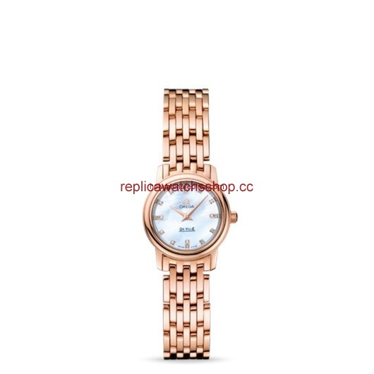 Omega Deville Prestige Quartz 22mm Red Gold / Bracelet / Diamond MOP (4116.75.00) Omega Deville Prestige Quartz 22mm Red Gold / Bracelet / Diamond MOP (4116.75.00)