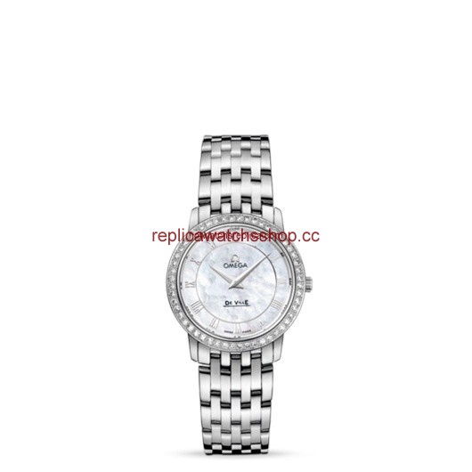 Omega Deville Prestige Quartz 27mm Diamond / MOP (413.15.27.60.05.001)