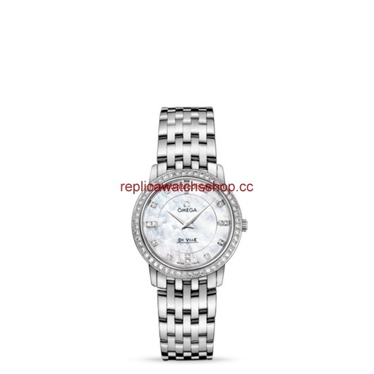 Omega Deville Prestige Quartz 27mm Diamond / Diamond MOP (413.15.27.60.55.001) Omega Deville Prestige Quartz 27mm Diamond / Diamond MOP (413.15.27.60.55.001)