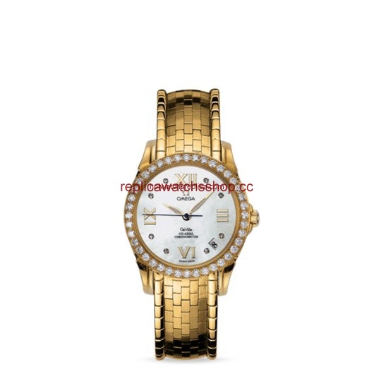 Omega Deville Co-Axial Automatic 32.5mm Gold / Diamond (4186.75.00) Omega Deville Co-Axial Automatic 32.5mm Gold / Diamond (4186.75.00)