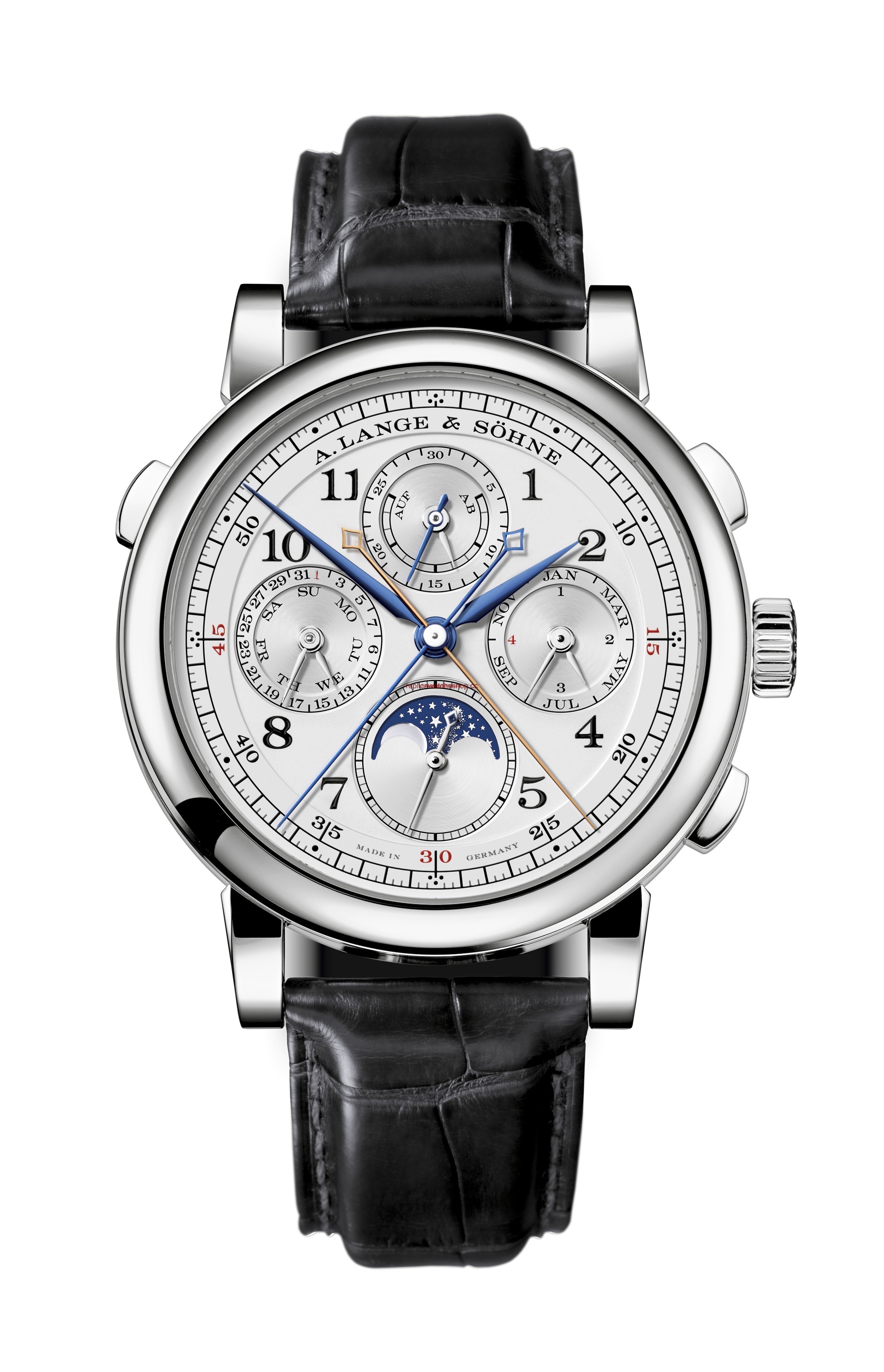 A. Lange & Sohne 1815 Rattrapante Perpetual Calendar Platinum (421.025) A. Lange & Sohne 1815 Rattrapante Perpetual Calendar Platinum (421.025)