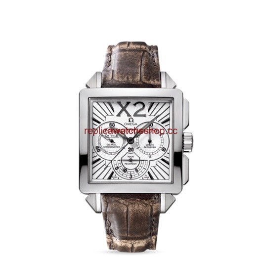 Omega Deville X2 Co-Axial Chronograph Silver (423.13.37.50.02.001)