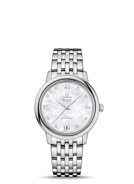 Omega Deville Prestige Co-Axial. 32.7 Butterfly Steel (424.10.33.20.55.001)