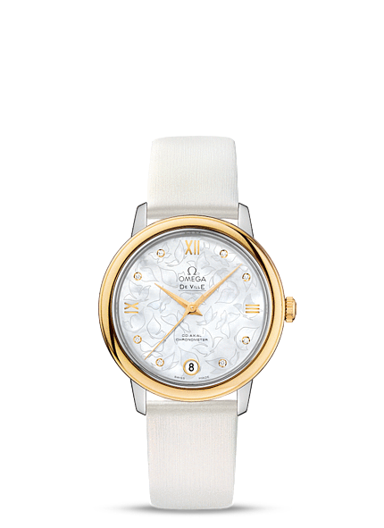 Omega Deville Prestige Co-Axial. 32.7 Butterfly Steel / Yellow Gold / Strap (424.22.33.20.55.002) Omega Deville Prestige Co-Axial. 32.7 Butterfly Steel / Yellow Gold / Strap (424.22.33.20.55.002)