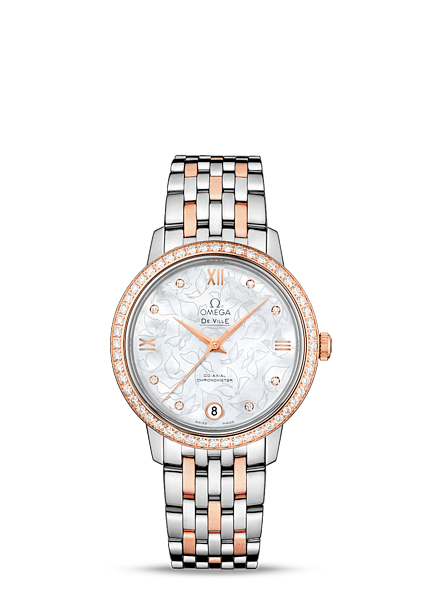 Omega Deville Prestige Co-Axial. 32.7 Butterfly Steel / Red Gold (424.25.33.20.55.003) Omega Deville Prestige Co-Axial. 32.7 Butterfly Steel / Red Gold (424.25.33.20.55.003)