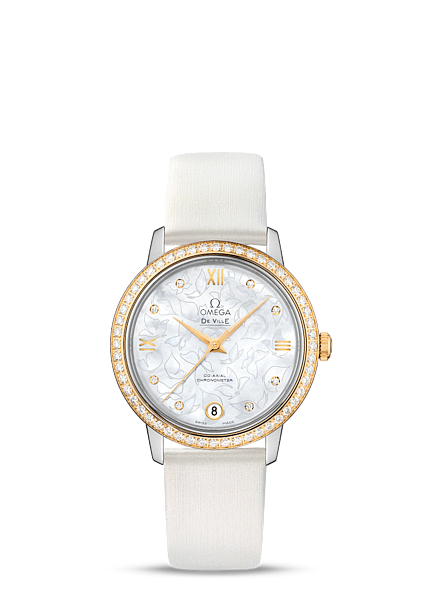Omega Deville Prestige Co-Axial. 32.7 Butterfly Steel / Yellow Gold / Strap (424.27.33.20.55.002) Omega Deville Prestige Co-Axial. 32.7 Butterfly Steel / Yellow Gold / Strap (424.27.33.20.55.002)