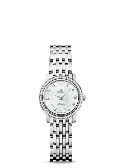 Omega Deville Prestige Quartz Ladies 24.5mm Diamond / Diamond MOP (424.15.24.60.55.001) Omega Deville Prestige Quartz Ladies 24.5mm Diamond / Diamond MOP (424.15.24.60.55.001)