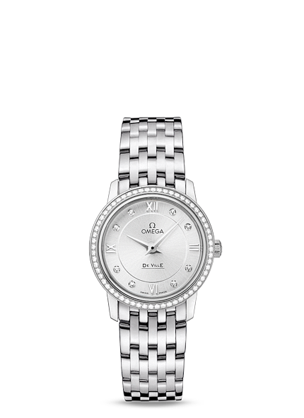 Omega Deville Prestige Quartz 27mm Diamond (424.15.27.60.52.001)