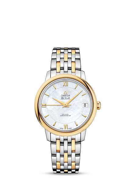 Omega DeVille Prestige Co-Axial 32.7 Two Tone Bracelet (424.20.33.20.05.001) Omega DeVille Prestige Co-Axial 32.7 Two Tone Bracelet (424.20.33.20.05.001)