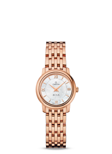 Omega Deville Prestige Quartz Ladies 24.5mm Red Gold (424.50.24.60.05.002) Omega Deville Prestige Quartz Ladies 24.5mm Red Gold (424.50.24.60.05.002)