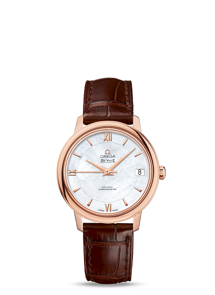 Omega DeVille Prestige Co-Axial 32.7 Red Gold (424.53.33.20.05.001)