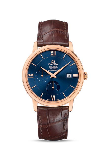 Omega Deville Prestige Co-Axial Power Reserve Red Gold / Blue Dial (424.53.40.21.03.002) Omega Deville Prestige Co-Axial Power Reserve Red Gold / Blue Dial (424.53.40.21.03.002)