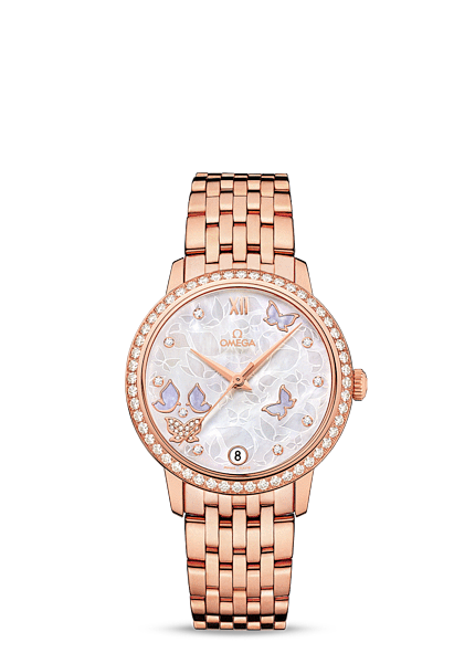 Omega DeVille Prestige Co-Axial 32.7 Butterfly Red Gold Bracelet (424.55.33.20.55.004) Omega DeVille Prestige Co-Axial 32.7 Butterfly Red Gold Bracelet (424.55.33.20.55.004)