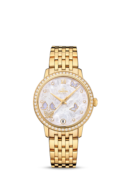 Omega DeVille Prestige Co-Axial 32.7 Butterfly Yellow Gold Bracelet (424.55.33.20.55.005) Omega DeVille Prestige Co-Axial 32.7 Butterfly Yellow Gold Bracelet (424.55.33.20.55.005)