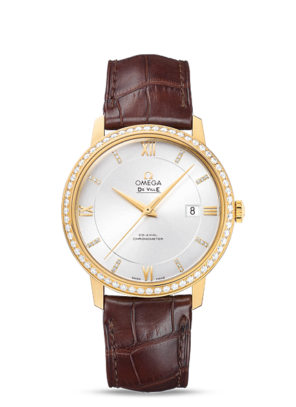Omega De Ville Prestige Co-Axial 39.5mm Gold / Diamond (424.58.40.20.52.001) Omega De Ville Prestige Co-Axial 39.5mm Gold / Diamond (424.58.40.20.52.001)