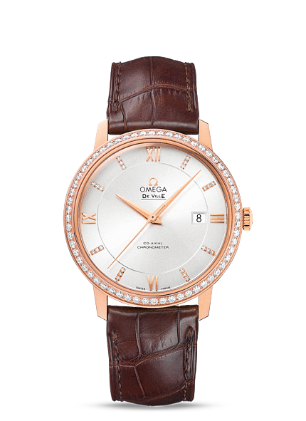 Omega De Ville Prestige Co-Axial 39.5mm Red Gold / Diamond (424.58.40.20.52.002) Omega De Ville Prestige Co-Axial 39.5mm Red Gold / Diamond (424.58.40.20.52.002)