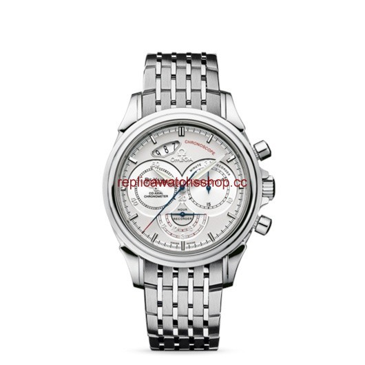 Omega Deville Chronoscope Co-Axial Silver / Bracelet (4550.30.00) Omega Deville Chronoscope Co-Axial Silver / Bracelet (4550.30.00)