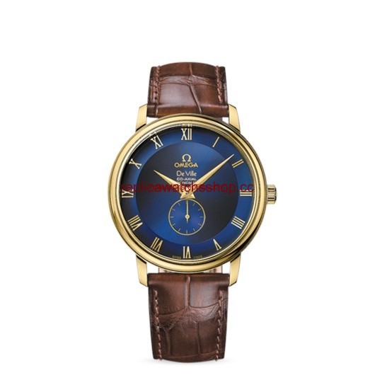 Omega Deville Prestige Co-Axial Small Seconds 39mm Yellow Gold / Blue (4613.80.02) Omega Deville Prestige Co-Axial Small Seconds 39mm Yellow Gold / Blue (4613.80.02)
