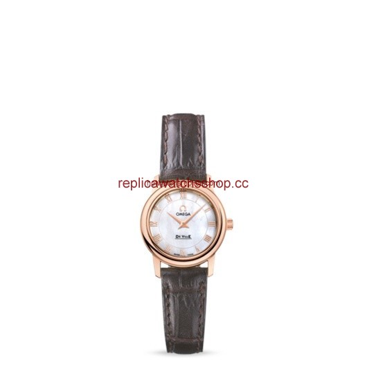 Omega Deville Prestige Quartz 22mm Red Gold / MOP (4693.71.02)