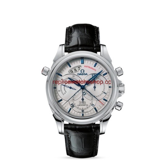 Omega Deville Chronoscope Co-Axial Rattrapante Silver (4847.30.31)