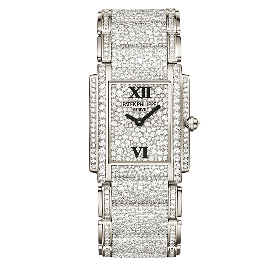 Patek Philippe Twenty~4 4910 White Gold Gridless Diamond (4910/52G-001)
